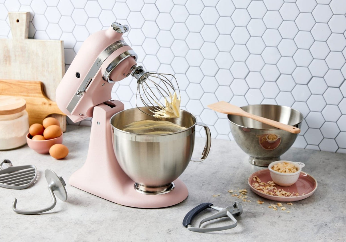 Artisan Tilt Head Stand Mixer - Kitchen Aid KSM195 (Feathered Pink)