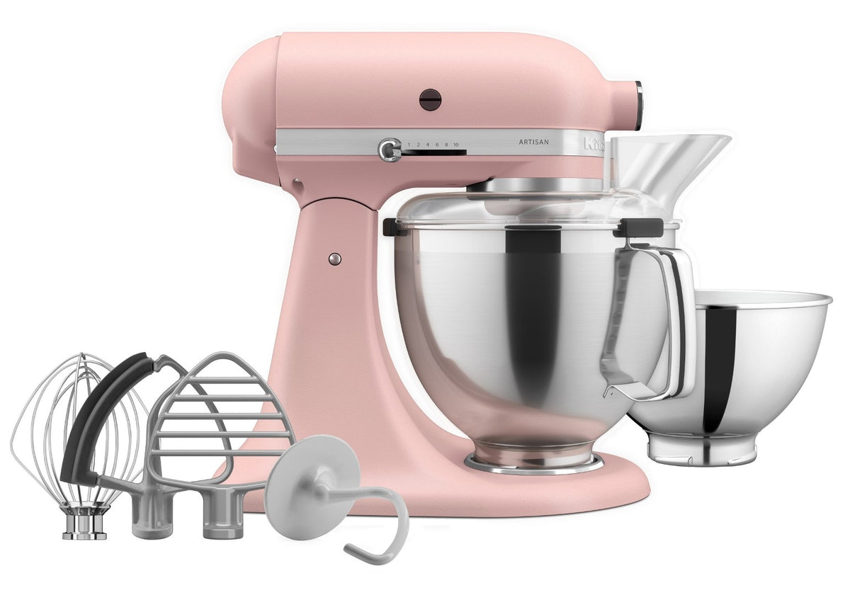 Artisan Tilt Head Stand Mixer - Kitchen Aid KSM195 (Feathered Pink)