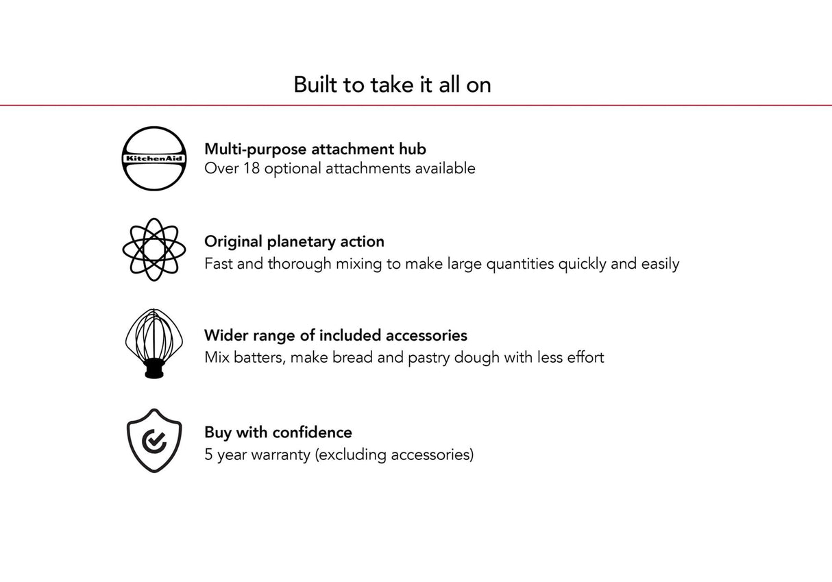 KitchenAid - Classic Tilt-Head Stand Mixer KSM45