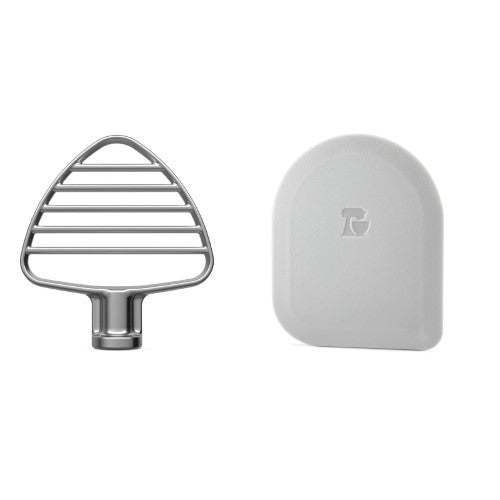 Pastry Beater for KitchenAid Tilt Head Stand Mixer SS (5KSMPB5SS)