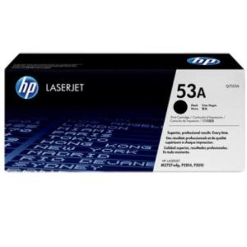 Cartridge - 53A (Q7553A) Black Original LaserJet Toner Cartridge