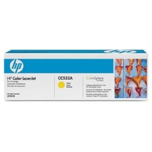 304A (CC532A) Yellow Original LaserJet Toner Cartridge