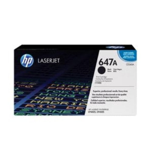 647A (CE260A) Black Original LaserJet Toner Cartridge