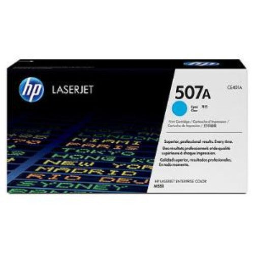 Toner Cartridge-507A (CE401A) Cyan Original LaserJet Toner Cartridge
