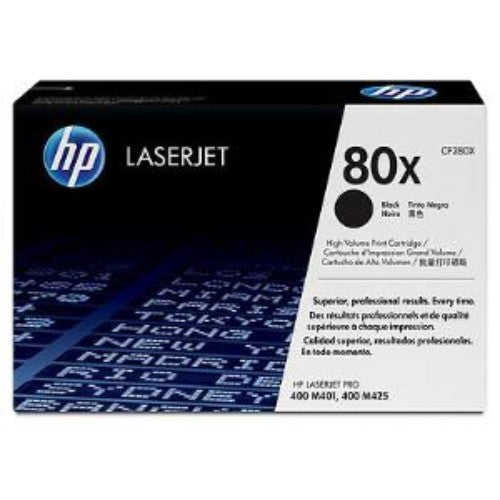 Toner Cartridge-80X (CF280X) High Yield Black Original LaserJet Toner Cartridge