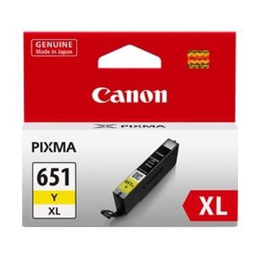 Cartridge - CLI651XLYOCN YELLOW INK CART (H/Y) -