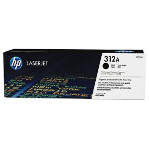 Cartridge - 312A (CF380A) Black Original LaserJet Toner Cartridge