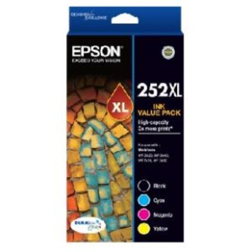 Cartridge - 252XL - High Capacity DURABrite Ultra - Ink Cartridge Value Pack