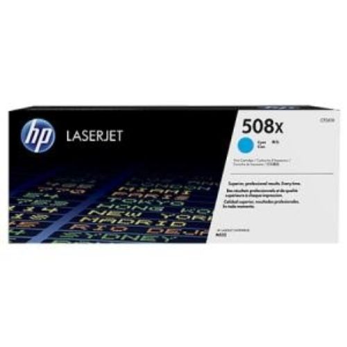 HP 508X Toner Cartridge - Cyan - Laser - High Yield - 9500 Pages