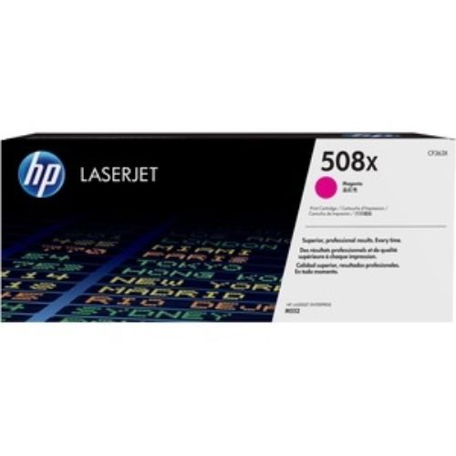 HP 508X Toner Cartridge - Magenta - Laser - High Yield - 9500 Pages