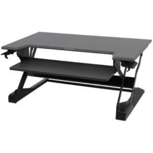 Workfit - Tl, Sit - Stand Desktop Workstation (Black)