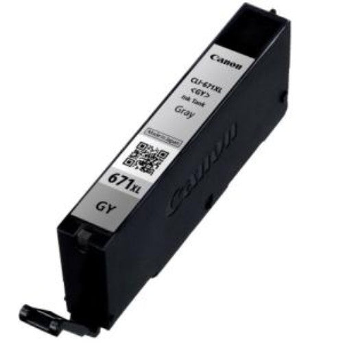 Cartridge - CLI - 671XLGY Extra Large Ink Cartridge