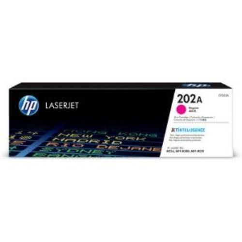 HP 202A Toner Cartridge - Magenta - Laser - Standard Yield - 1300 Pages - 1 Pack