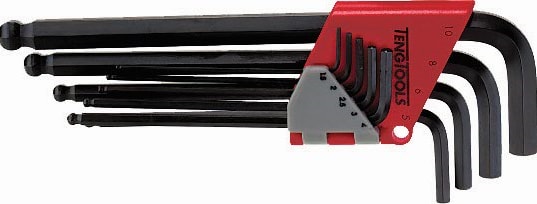 Teng 9 Piece Metric Hex Key Set