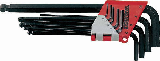 Teng 9 Piece Metric Hex Key Set