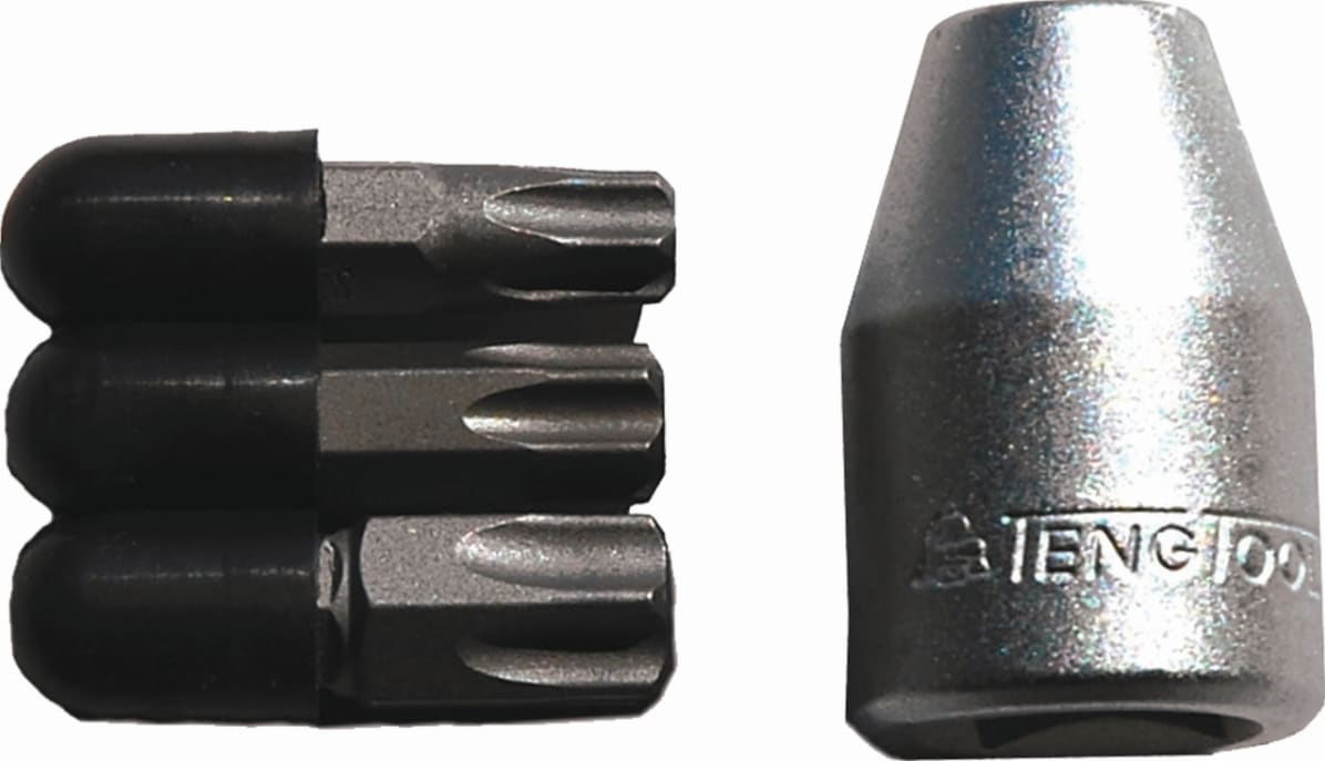 Teng 4 Piece 1/2" Dr. Torx Bit Set