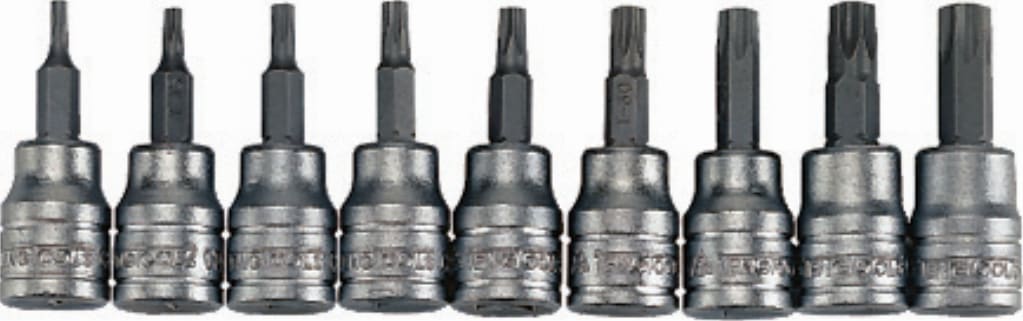 Teng Torx Skt Set 3/8in Drive 9 Piece