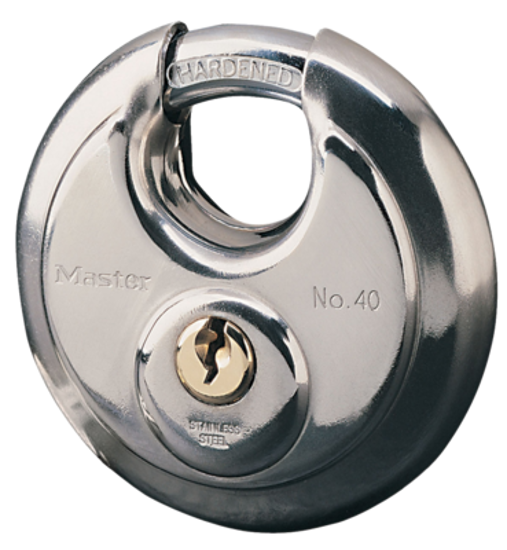 Masterlock Disc Padlock 70mm-70mm-Each