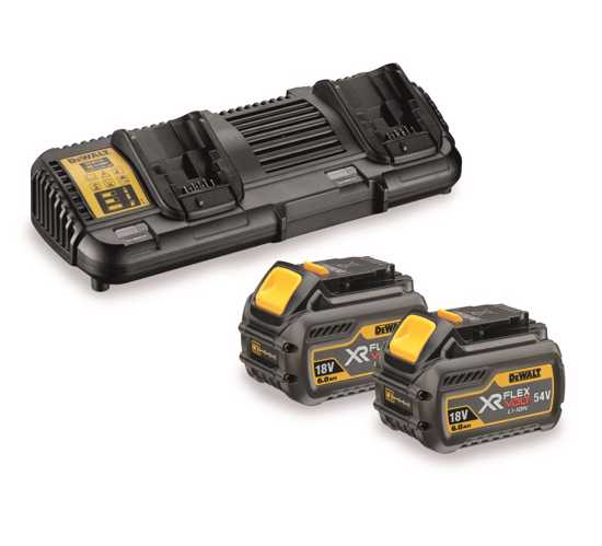 DeWALT 18V XR Flexvolt Batteries and Charger (Each)