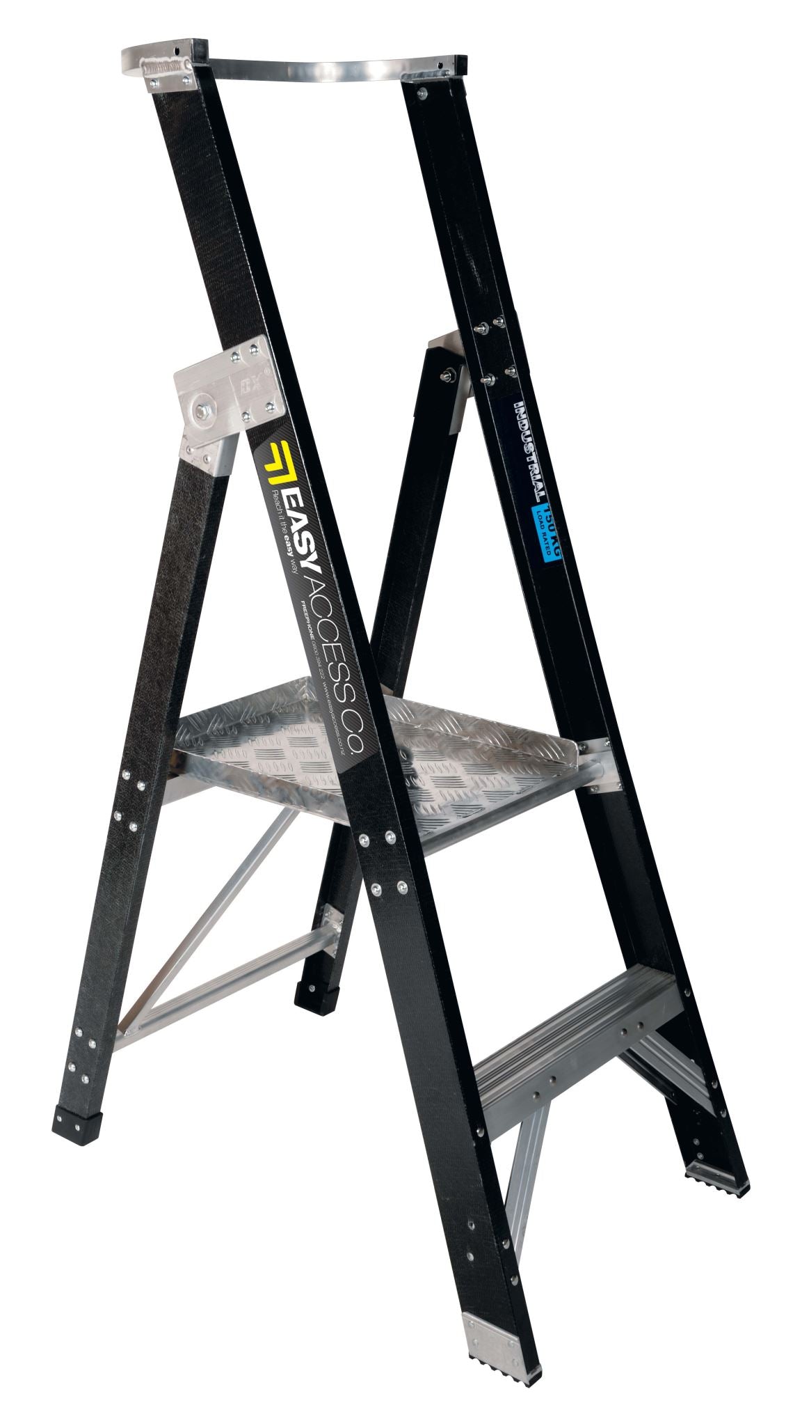 Easy Access Fibreglass Platform Ladder (2 Step)