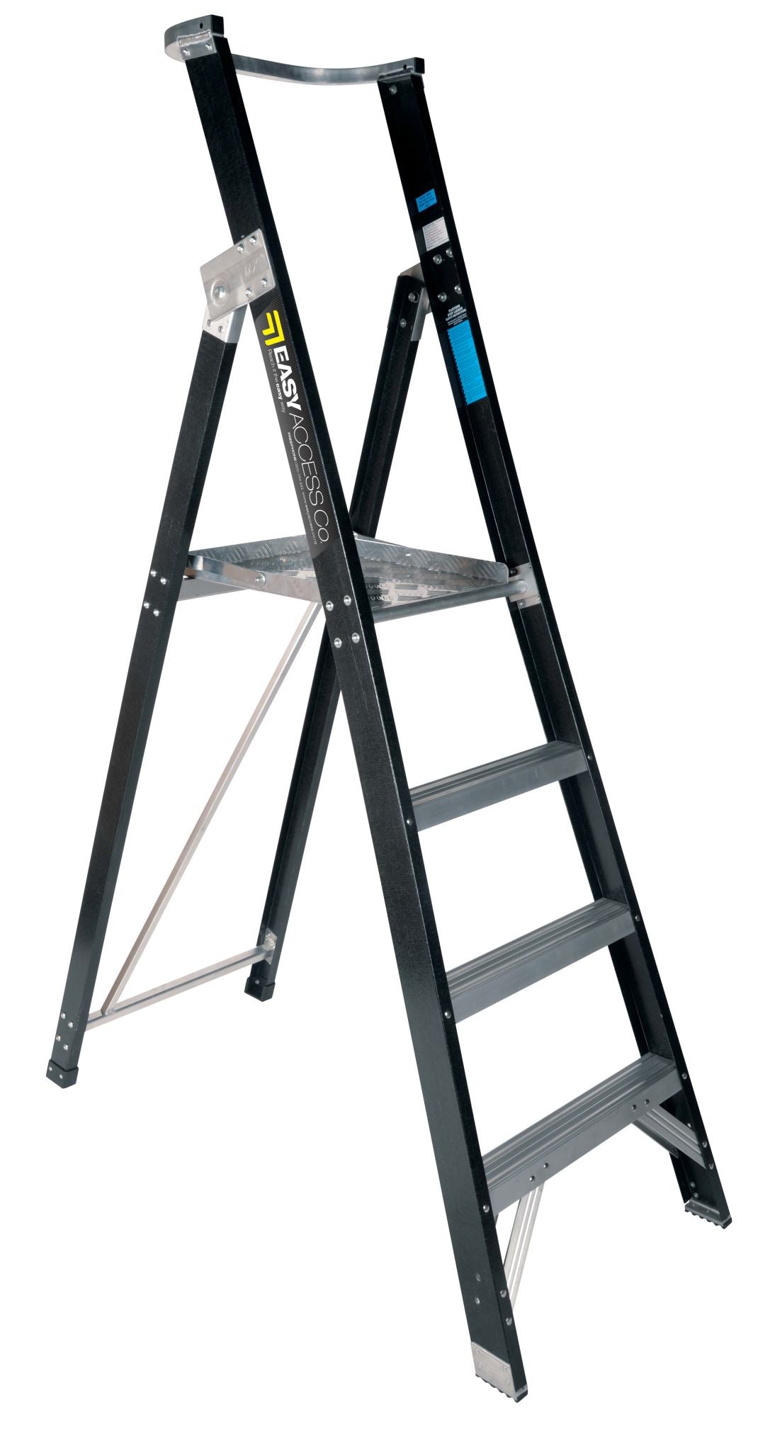 Easy Access Fibreglass Platform Ladder (4 Step)