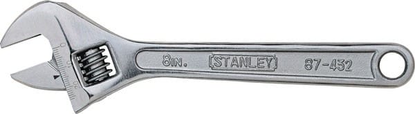Adjustable wrench Stanley chrome 150mm