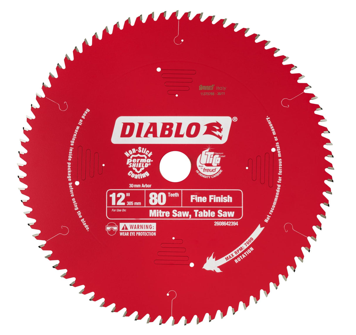 Circular Saw Blade Wood 12" 305MM 80T