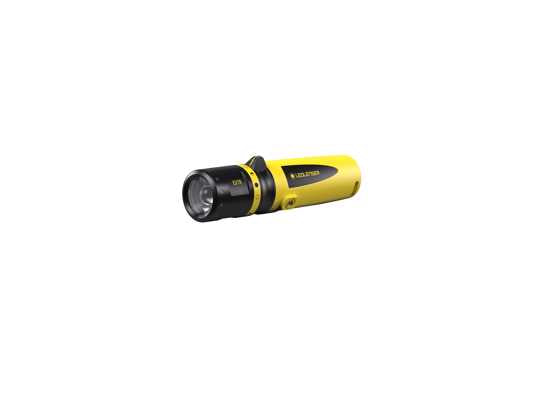Ledlenser Rechargeable Torch Black/Yellow EX7R (Each)