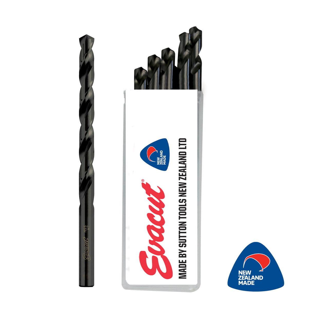 Evacut Drill Jobber Blackjet Hss 7/16Inch