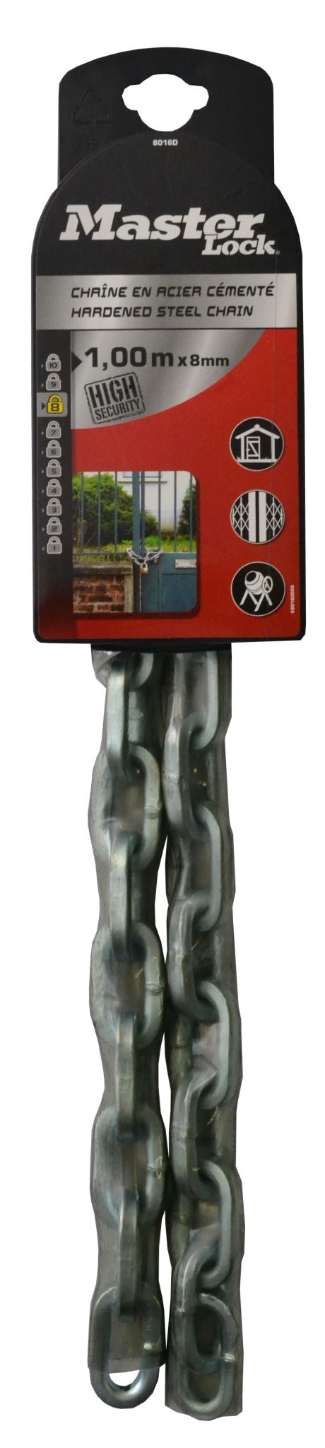Masterlock Security Chain 1m x 9mm (Each)