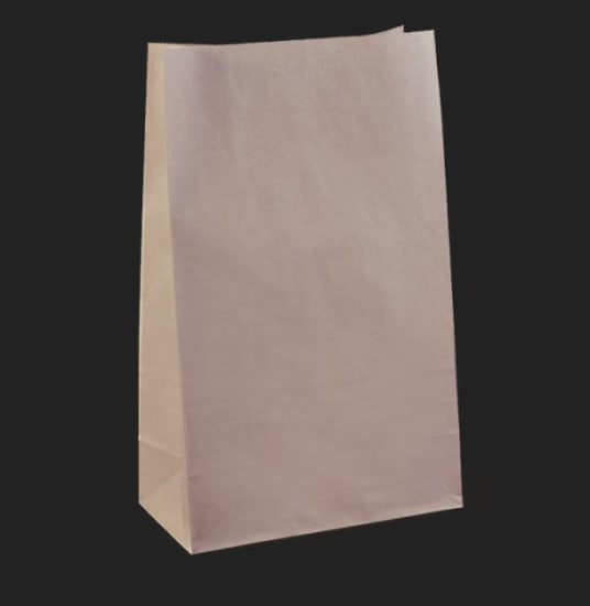 Checkout Bag SOS, eco-friendly, compostable, holds up to 18kg, ideal for sustainable retail packaging, carton of 100.