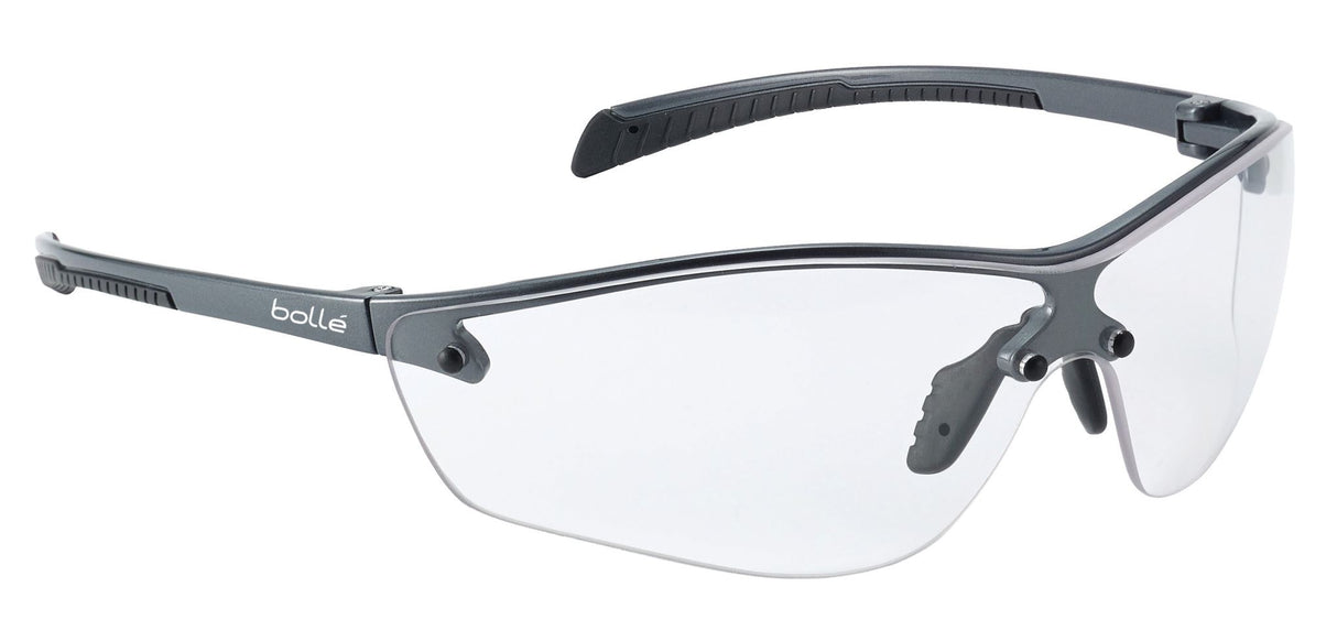 Bolle Silium+ Safety Glasses, Clear Lens