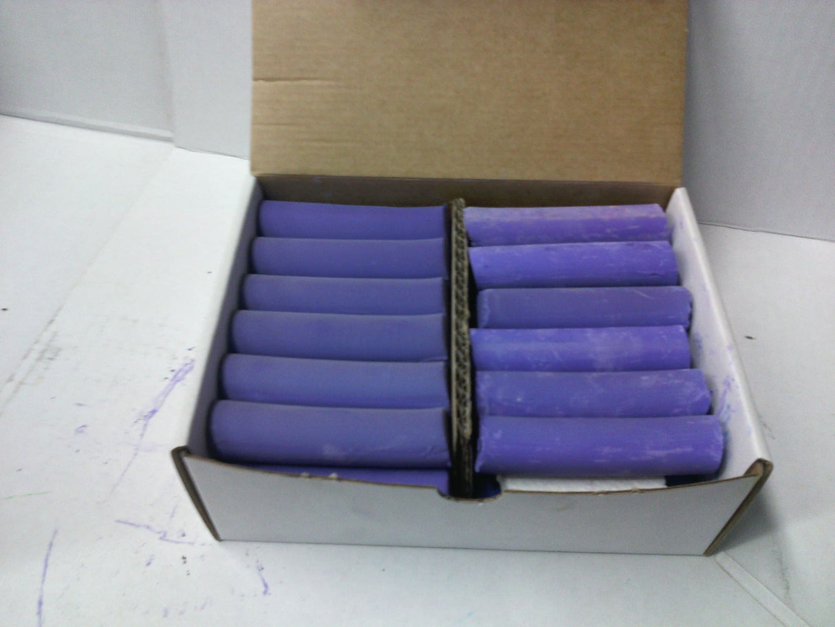 Lumber Chalk, Jumbo - Purple 36 (Box)