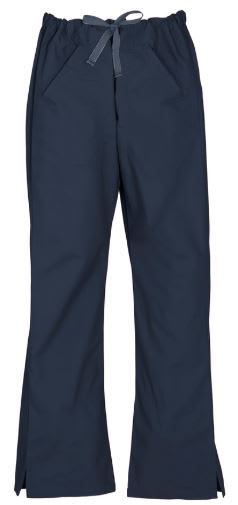 H10620 Ladies Classic Scrubs Bootleg Pant - Navy - L