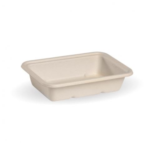 BioPak Natural Plant Fibre Takeaway Base 500ml 125 (Pack)