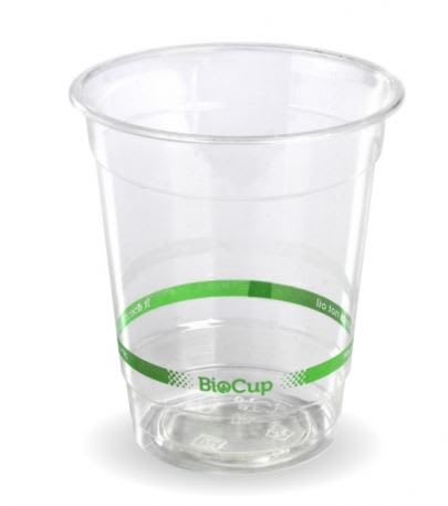 BioPak Clear Plastic Cold BioCup 250ml 2000 (Carton)