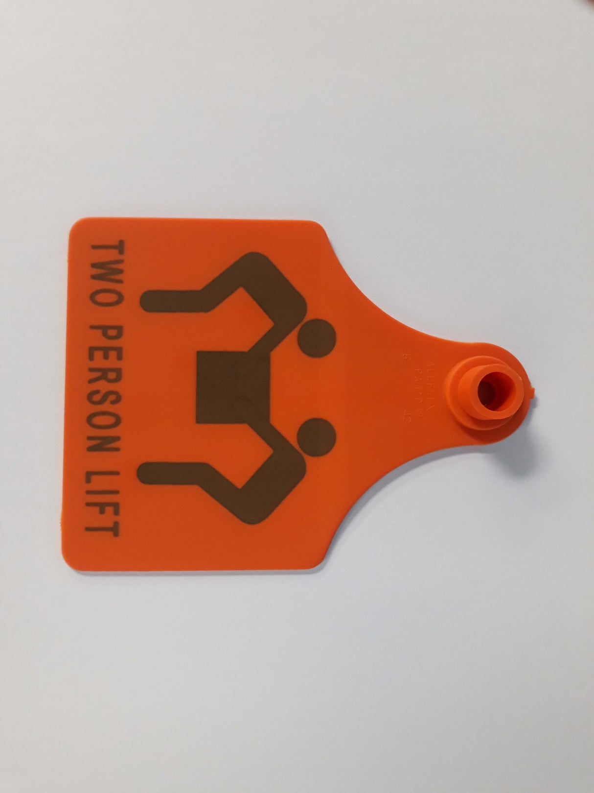 Dangerous Goods Tag | 2 Person Lift Tag (Pack of 10)