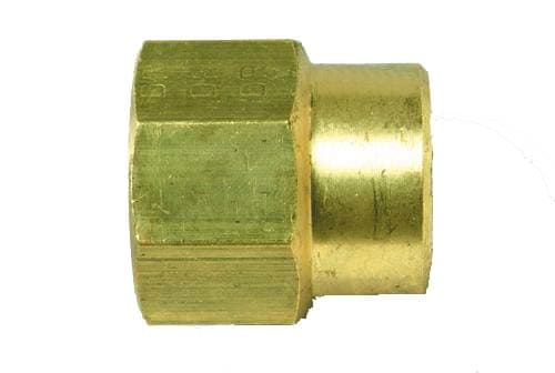 SOCKET RED BRASS 33041208 3/4"X1/2"