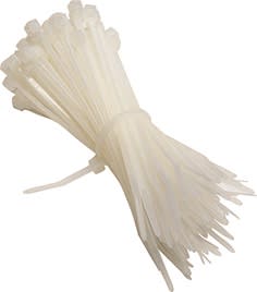 Strom Nylon Cable Ties 360mmx4.8mm Natural (100pk)
