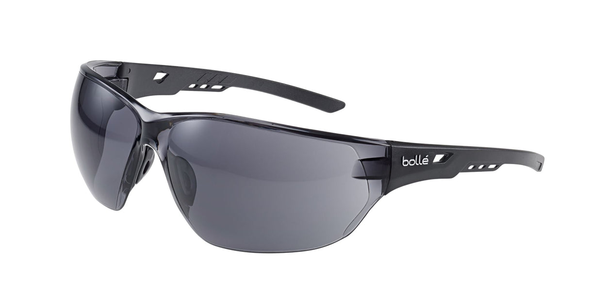 Bolle Ness Safety Glasses PSF, Smoke Lens