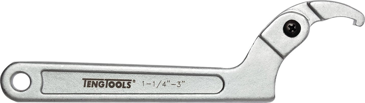 Teng (32-75mm / 1.1/4-3" Cap) Hook Wrench (Each)