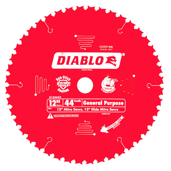 Diablo Saw Blade 44T General Purpose 12"/305mm