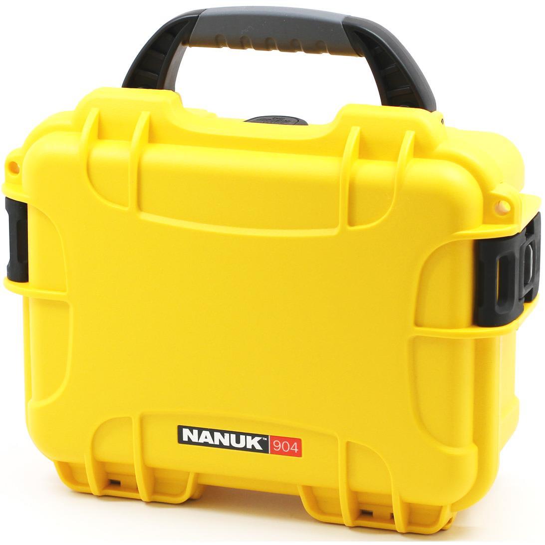 NANUK 904 Yellow Small Hard Case with Foam Insert