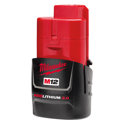 Milwaukee M12 Redlithium-Ion 3.0Ah Compact Battery