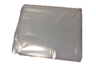 UV Plastic Bag Heavy Duty Clear 450 x 750mm 250 (Case)