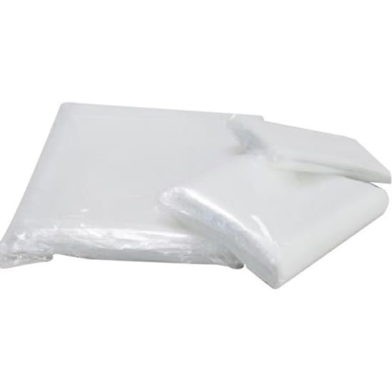 Heavy-duty 600 x 900mm plastic bags, 150-case, ideal for secure bagging of firewood, compost, rocks, and food products.