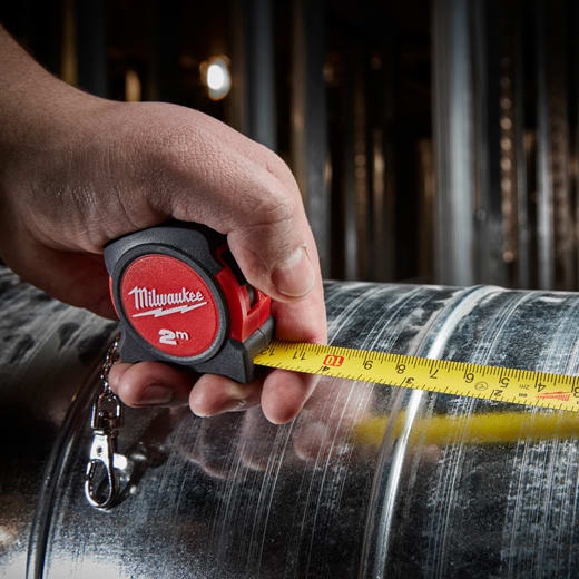 Milwaukee Tape Measure Keychain 2m