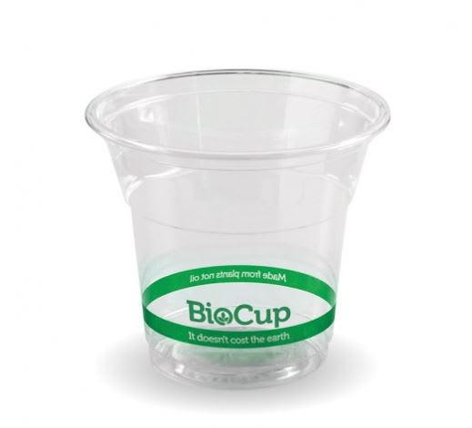 BioPak Clear Plastic Cold BioCup 150ml 2000 (Case)