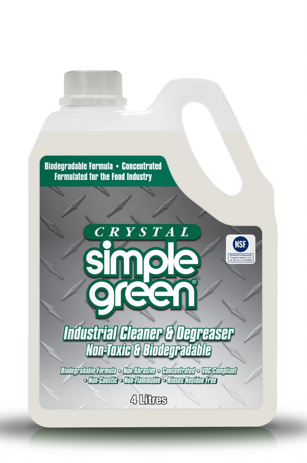Simple Green Crystal Industrial Cleaner Degreaser 4L (Each)