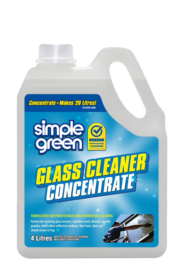Simple Green Concentrate Glass Cleaner 4L (Each)